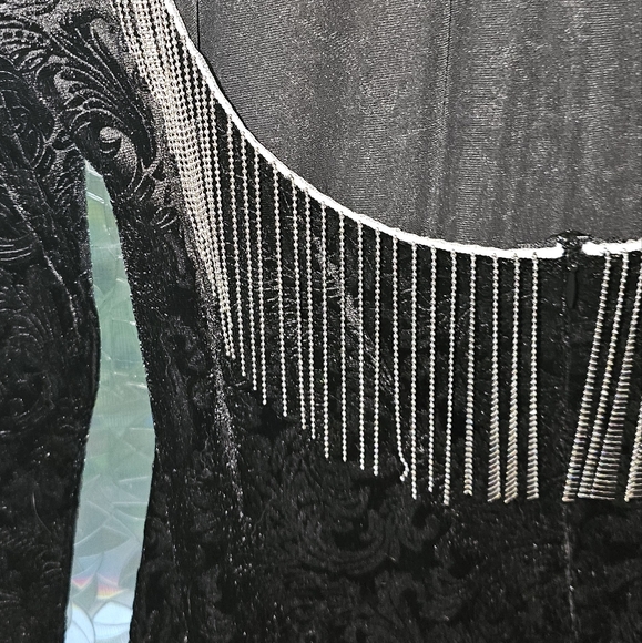 Cider backless fringe mini dress - Picture 3 of 4